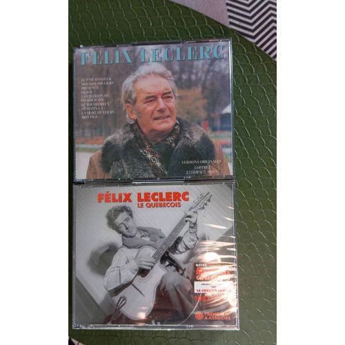 Félix Leclerc Lot De 2 Double Cd