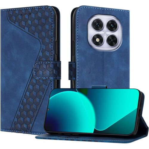 KAL-Coque Pour Xiaomi Redmi Note 14 Pro 4G, Étui Housse Protection En Cuir Pu [Pochette De Portefeuille] [Magnétique], Antichoc Etui À Rabat Pour Redmi Note 14 Pro 4G (Bleu)