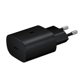 Chargeur Secteur USB-C Power Delivery 15W Charge Rapide Original Samsung Noir