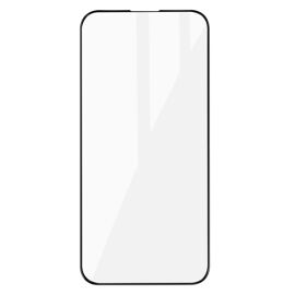 Verre Trempé iPhone 14 Pro Max Dureté 9H Biseauté Adhésion Totale Blue Star Noir