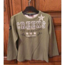 Tee-Shirt Vert Creeks - Taille 6/8 Ans