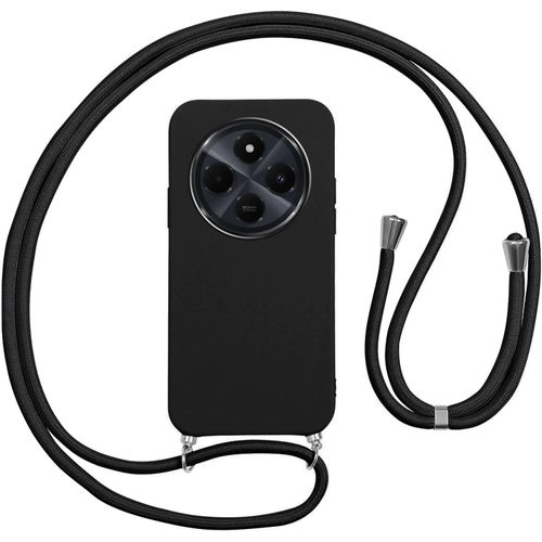 Coque Pour Xiaomi Redmi 14c Avec Cordon,Etui Silicone Souple Antichoc Housse Avec Collier Bandoulière Chaîne Lanière,Téléphone Étui Case Cover De Protection Pour Xiaomi Redmi 14c,N[Wke01084]