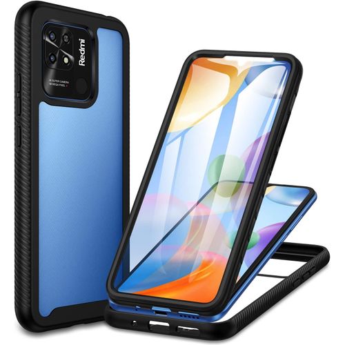 Coque Xiaomi Redmi Note 14 Pro 5g / Redmi Note 14 Plus 5g /Note 14 Pro+, Antichoc Housse Avec Protection D'écran, 360 Degrés Téléphone Etui Double Face Case Transparent Intégrale Coque -Noir
