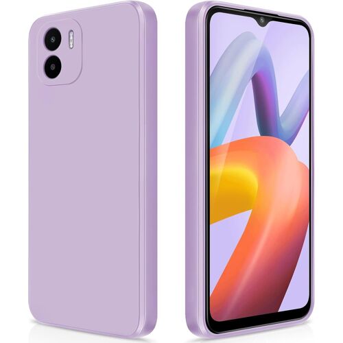 Tianyi-Coque Pour Xiaomi Redmi A2 / Redmi A1 4g Case En Silicone, Etui De Protection Antichoc Etui Housse Silicone Ultra-Mince Avec Couche Intérieure En Fibre Et Protection Pour Caméra, Violet