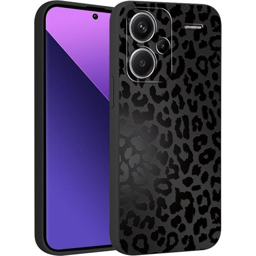 Coque Pour Xiaomi Redmi Note 13 Pro Plus 5G 6,67"", Léopard Motif Aesthetic Étui Filles Femmes Dessin Case, Mince Silicone Souple Tpu Housse Antichoc Cover Pour Redmi Note 13 Pro Pl[HOU994082]
