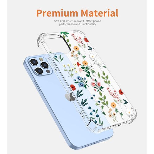 Coque Pour Xiaomi Mi 11 Lite 4g / 5g / 5g Ne Femme, Fleurs Motif 3d Filles Florales Silicone Étui Transparent Housse Antichoc Bumper Case Cover - Summer