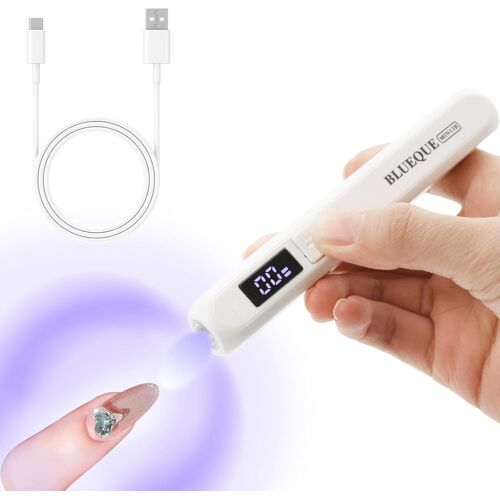 Mini Lampe À Ongles - Lampe À Ongles - Lampe Uv Pour Ongles En Gel - Portable - Rechargeable Par Usb - Avec Écran Led[X979] 