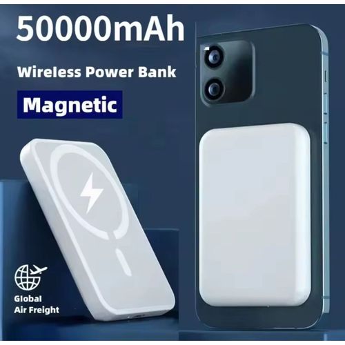 Siced 5000mah Magsafe Power Bank Chargeursans Fil Magnétique Batterie Auxiliaire Externe Pourapple Iphone 12 13 14 Pro