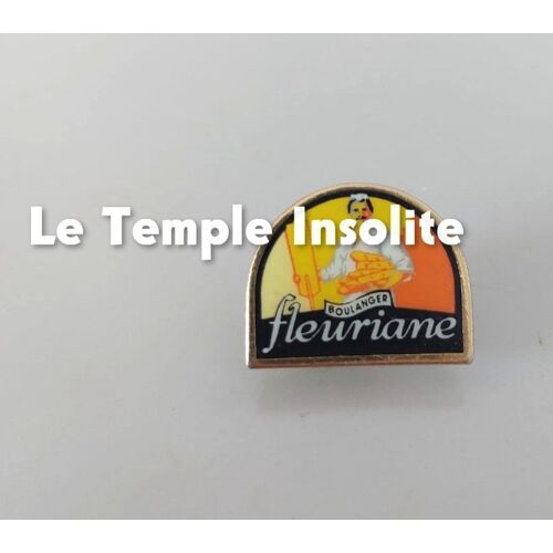 Pin'S Boulangerie - Boulanger Fleuriane