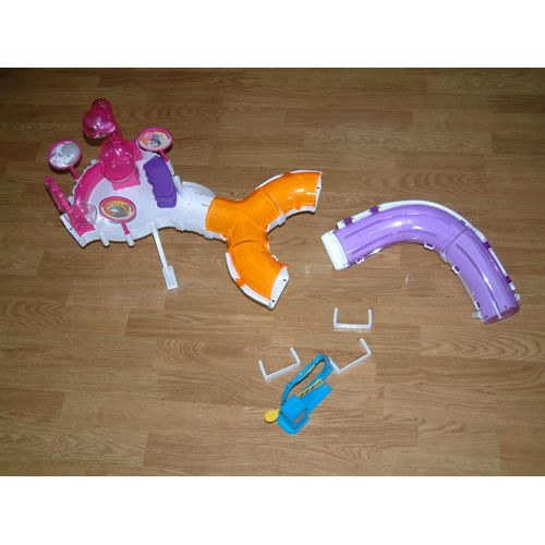 Salon De Coiffure + Tunnels Pour Zhu Zhu Pets