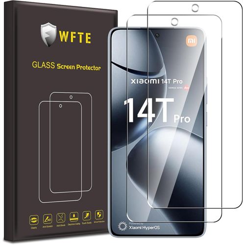 Kalanka-[Lot De 2 Verre Trempé Pour Xiaomi 14t Pro/Xiaomi Poco F7 Pro 5g, 0,26mm Film De Protection D'écran Avec Haute Transparence À 99%, Anti-Trace Protecteur Avec Dureté 9h Glass