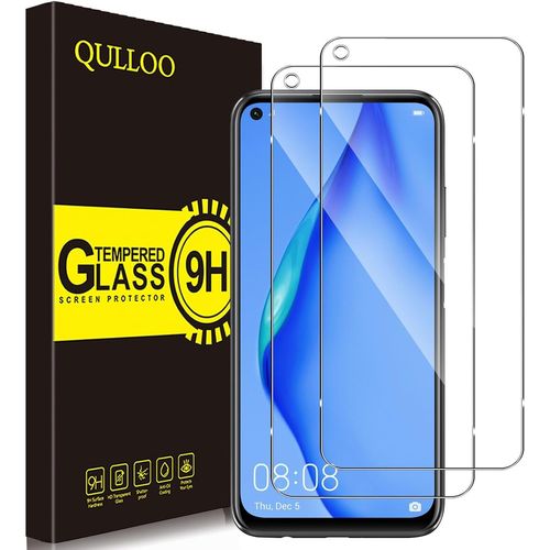 Verre Trempé Pour Huawei P40 Lite [2 Pièces], Protecteur D'écran Ultra Résistant Dureté 9h Film Protection Écran Pour Huawei P40 Lite