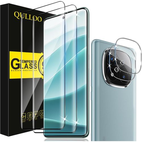 Verre Trempé Pour Xiaomi Redmi Note 14 Pro Plus / 14 Pro+ 5g, 2 Pièces Protecteur D'écran Et 2 Pièces Caméra Arrière Protecteur, 9h Film Protection Écran Hd Clarté Anti Rayures Vitre Protection