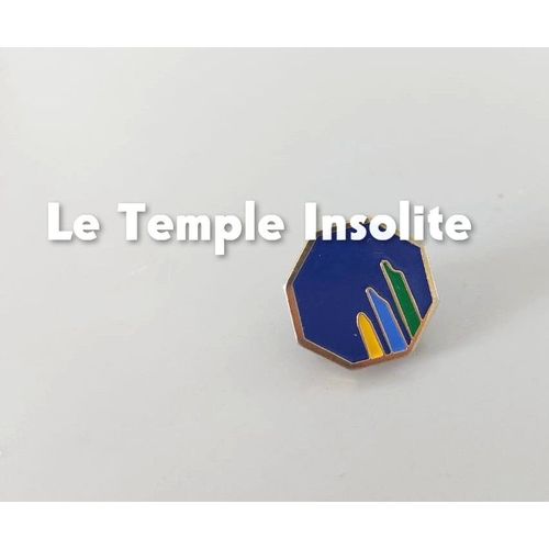 Pin'S Logo Bleu