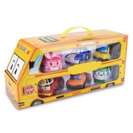 En 1 dessin animé robot voiture modèle jouet robot activité modèle préscolaire enfants cadeau garçons filles