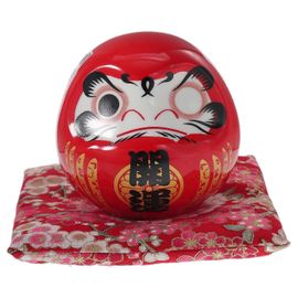 Statue de Daruma de style japonais en céramique, décoration pour la maison, le bureau ou le restaurant