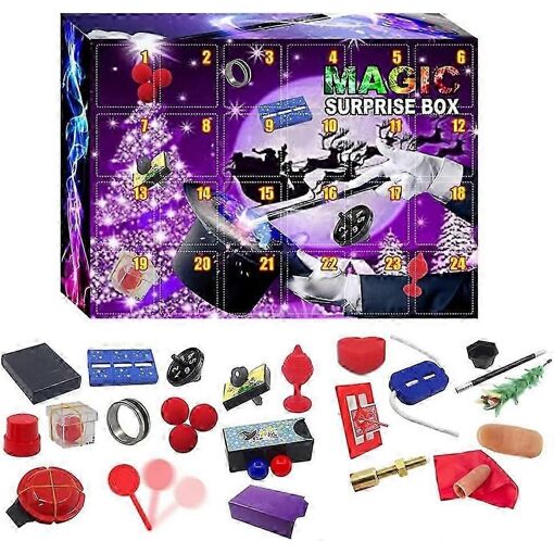 Calendrier de l'Avent - 24 jouets de maquillage - Pour enfants - Fille - Jeux - Jouets