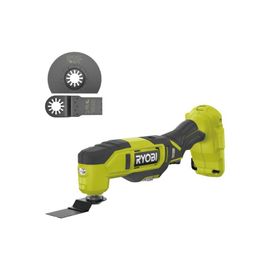 Pack RYOBI - Multitool RMT18-0 - 18V One+ - 11 accessoires - Sans batterie ni chargeur - Kit de coupe multitool - RAK02MT