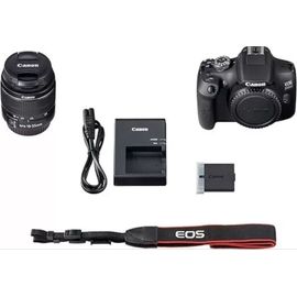 Canon EOS 2000D Reflex 24 MPIX + Objectif EF-S 18-55mm f/3.5-5.6 IS II Wi-Fi Full HD