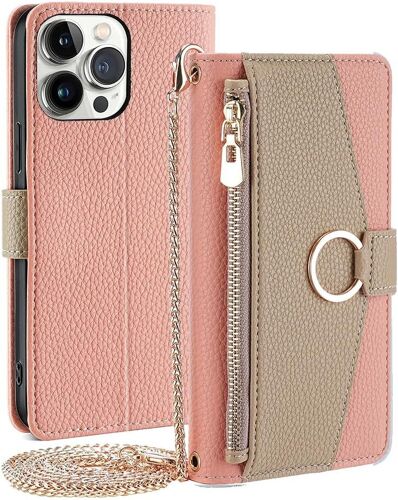 KAL-Étui À Main Magnétique En Cuir Pu Absorbant Les Chocs, Adapté Au Modèle De Téléphone Google Pixel 9, Utilisation Multifonctionnelle : Portefeuille, Support De Téléphone, Etc.- Rose