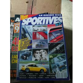 Option Auto Hors Serie 22 De 1988 Le Guide Des Sportives,Audi 90 Quattro 20v,Alfa 75 1.8 Turbo,3.0 V6 America,Bmw 535i,735i,Ax Sport,Bx Gti 16s,Ford Sierra Cosworth,Escort Rs Turbo,Honda Civic 1.6i 16