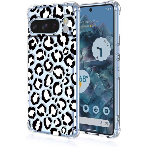 KAL-Transparent Coque Pour Google Pixel 8 Pro, Très Mince Antichoc Premium Silicone Tpu Housse, Souple Soyeux Étui Avec Élégant Simple Motif, A81