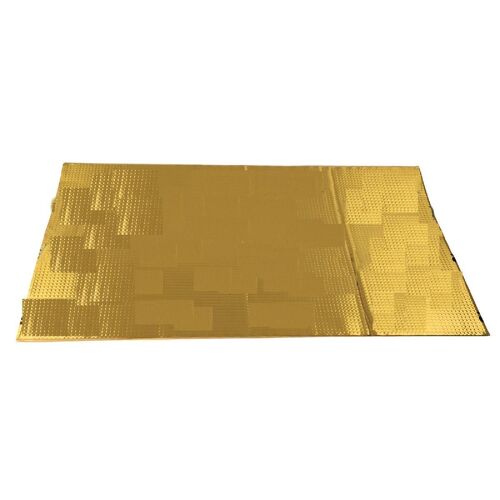 Materiau Isolation Or En Aluminium Butyle 460x800x2.1mm 5 Pieces