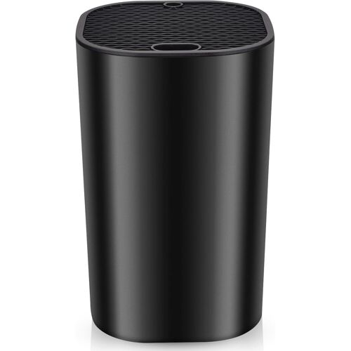 Jexnovashop-Bloc À Couteaux Sans Couteaux, Bloc À Couteaux Universel Non Équipé, Porte-Couteaux Peu Encombrant, Plastique, Pour 16-18 Couteaux, Amovible Pour Un Nettoyage Facile