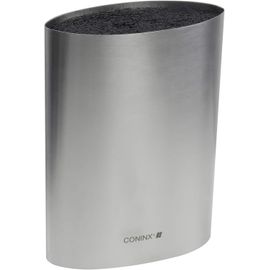 Hdkha-Bloc Couteaux Vide Universel Inox \U2013 Support Couteaux Cuisine Acier Inoxydable \U2013 Porte-Couteaux Rond Moderne \U2013 Range Couteaux Avec Tiges Amovibles \U2013 Accessoire Ustensiles Cui