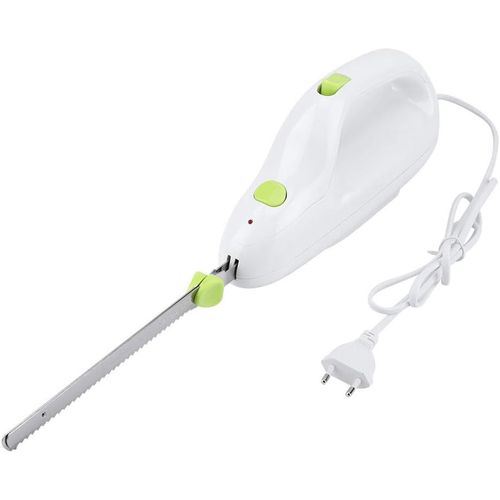 ChenQuanSarl-Couteau Électrique Viande, Couteau À Pain Électrique À Viande Congelée Avec Moteur Puissant De 110 W Et Trancheuse À Viande À Double Interrupteur Pour Couper Le Fromage