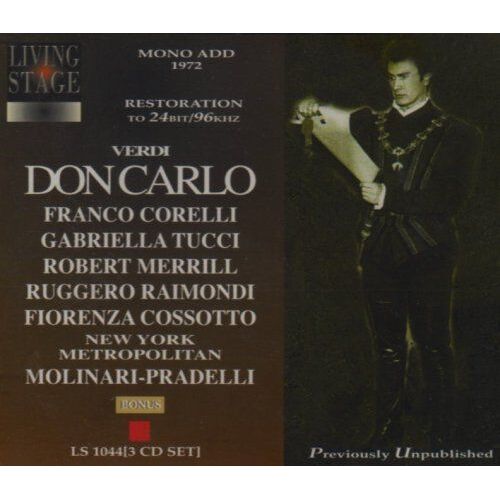 Verdi: Don Carlo - Met 1972