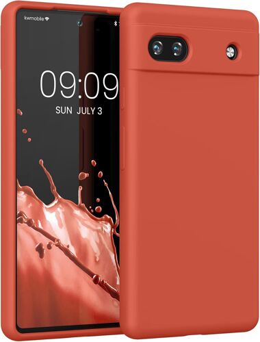 KAL-Housse Compatible Avec Google Pixel 6A Coque - Housse De Téléphone Protection Souple En Tpu Silicone - Soft Blush