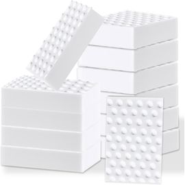 CHECARZHN--NO1-Eponges Magiques, 12 Pi¿¿ces Eponges Pour Effacer La Salet¿¿, Eponge En M¿¿lamine De Nettoyage, Gomme ¿¿ ¿¿ponge Magique Pour Cuisine, 2X Plus Durable ¿¿ponge Magique Pour Nettoyage Toutes S