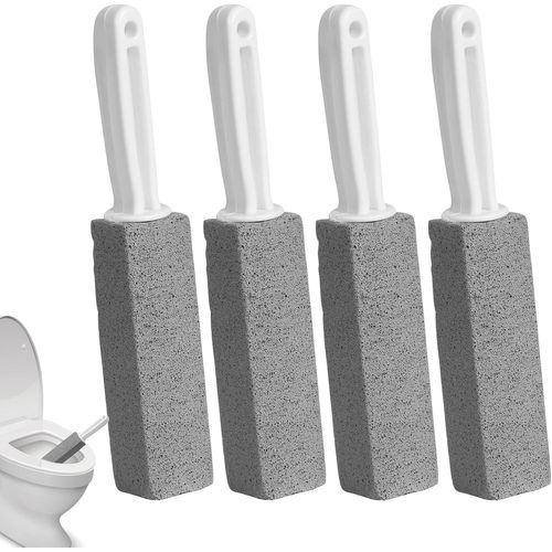 LETNERNY-4 Pièces Pierre Ponce Nettoyage Wc Pierre Ponce Toilettes Wc Ponces Nettoyantes Avec Poignée Pierres Ponces Pour Toilettes De Nettoyage Pour Salle De Bain Toilette Cuisine Éviers