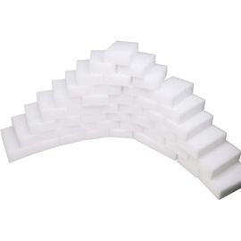 CHECARZHN--NO1-Eponge Magique Gomme Magique Effectuer Magique Extra Puissante Nettoyante Effaceur De Taches 2X Plus R¿¿sistant £¬Lot De 50 .Pouvoir Nettoyant Concentr¿¿ - Blanche 10X6X2Cm