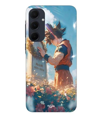 Coque Pour Samsung Galaxy A55 Akira Toriyama Son Goku Tombe Maniacase