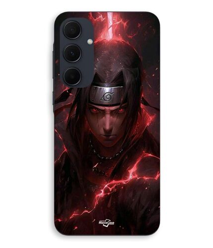 Coque Pour Samsung Galaxy A35 Itachi Uchiwa Anime 3d Fanart Maniacase