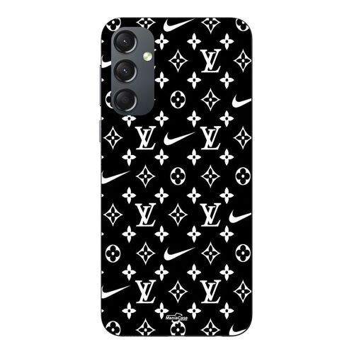 Coque Pour Samsung Galaxy S25 Fe Nike Lv Fond Noir Maniacase