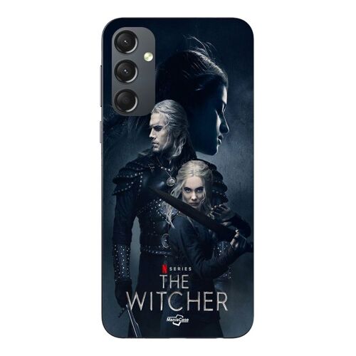 Coque Pour Samsung Galaxy S25 Fe The Witcher Geralt Yennefer Ciri Epee Maniacase