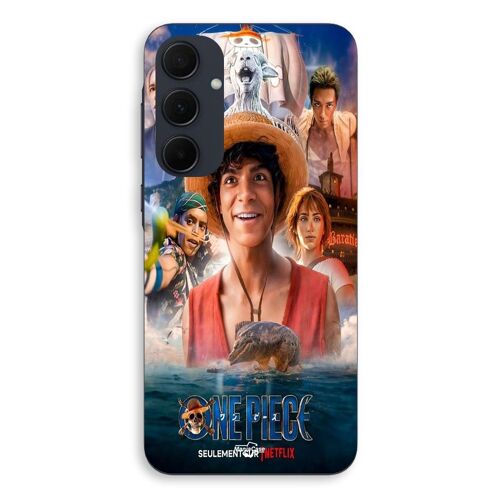 Coque Pour Samsung Galaxy A55 Poster Luffy One Piece Maniacase