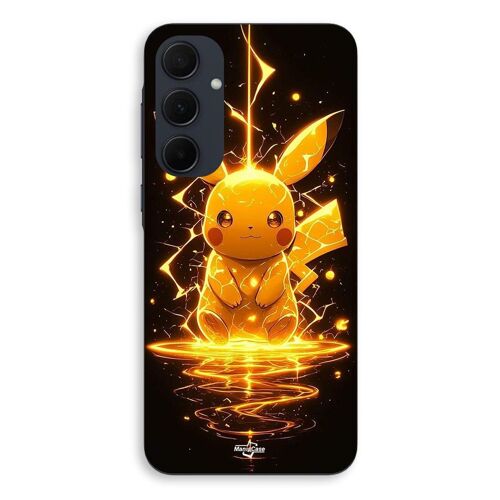 Coque Pour Samsung Galaxy A35 Pikachu Eclair Maniacase