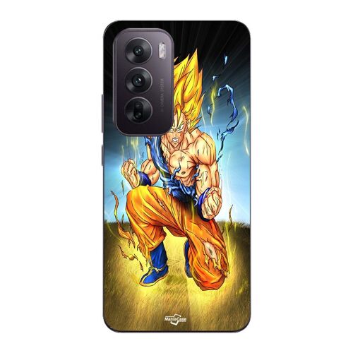 Coque Pour Oppo Reno 12 Pro 5g Goku Genou A Terre Maniacase