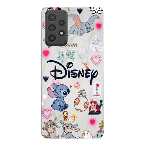 Coque Pour Samsung Galaxy A33 5g Disney personnages Stitch Ariel Dumbo Maniacase