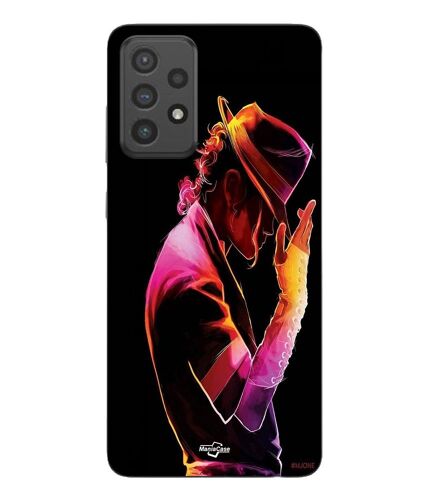 Coque Pour Samsung Galaxy A33 5g Michael Jackson coloré Maniacase