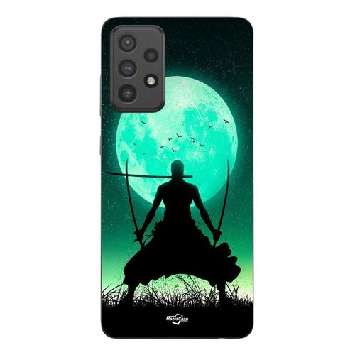 Coque Pour Samsung Galaxy A33 5g Roronoa Zoro triple épée pleine lune Maniacase