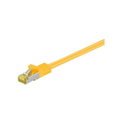 Patchkabel RJ45 S/FTP Cat7 5.00m gelb PIMF
