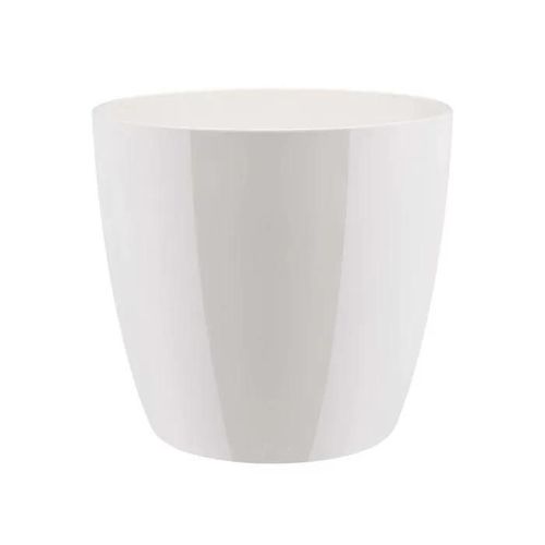 Vaso Brussels Diamond Round 25cm White Elho