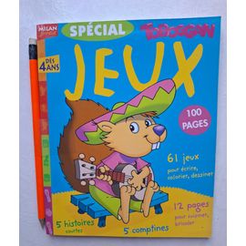Toboggan N°17 Spécial Jeux - 100 Pages+ Crayon