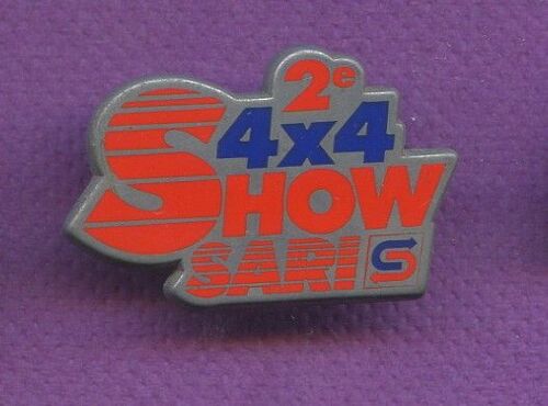 Rare Pins 2 Eme Show Sari Auto 4 X 4 Zamac D425
