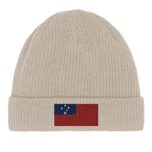 Bonnet Drapeau Wallis-Et-Futuna En Beige